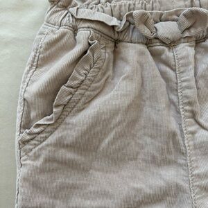 Baby GAP Toddler Girls 2T Soft Pink Corduroy Lined Warm Pull-On Pants